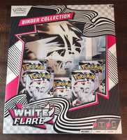 Scarlet & Violet-White Flare Binder Collection