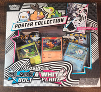 Scarlet & Violet-Black Bolt & White Flare Poster Collection