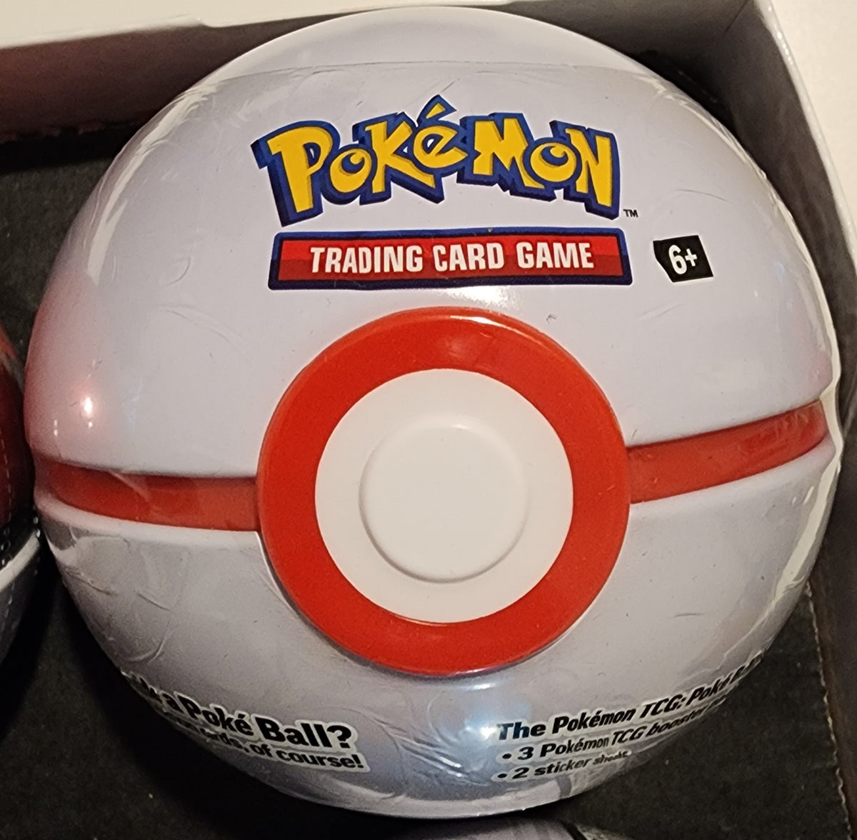 pokemon ball trading card game Pokémon TCG: Poke Ball Tin Premier Ball E25| The TCG Realm