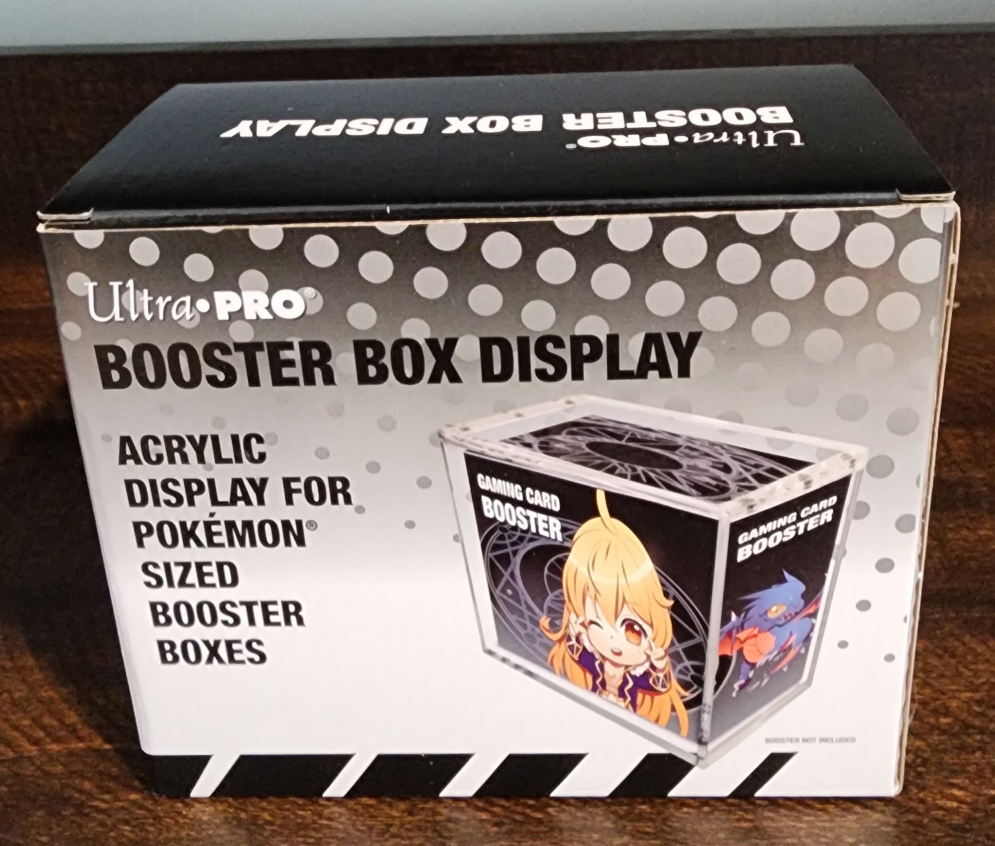 ultra pro acrylic booster box display for pokmon Pleasantly surprised with the Ultra Pro cases for booster boxes. : r/PokeInvesting