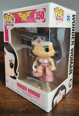 Funko POP Games DC Wonder Woman No. 350 Breast Cancer Pink