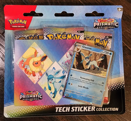 Pokémon TCG: Scarlet & Violet-Prismatic Evolution Tech Sticker Collection (Glaceon)