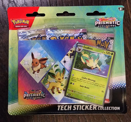 Pokémon TCG: Scarlet & Violet-Prismatic Evolution Tech Sticker Collection (Leafeon)