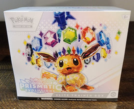 Pokémon TCG: Scarlet & Violet-Prismatic Evolutions Elite Trainer Box