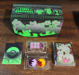 Pokémon Scarlet & Violet Shrouded Fable ETB Empty Box with Accessories