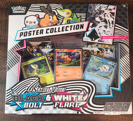 Scarlet & Violet-Black Bolt & White Flare Poster Collection