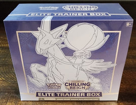 Pokémon TCG: Sword & Shield-Chilling Reign Elite Trainer Box (Ice Rider Calyrex)