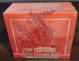Pokémon TCG: Sword & Shield-Battle Styles Elite Trainer Box (Single Strike Urshifu)