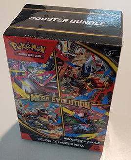 Pokémon TCG: Mega Evolution Booster Bundle (6 Packs)