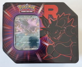 Pokémon TCG: Team Rocket Tin (Nidoking ex)