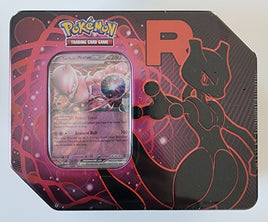 Pokémon TCG: Team Rocket Tin (Mewtwo ex)