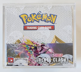 Pokémon TCG: Sword & Shield Rebel Clash Booster Display Box with Acrylic Case