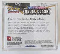 Pokémon TCG: Sword & Shield Rebel Clash Booster Display Box with Acrylic Case