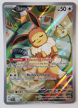 Prismatic Evolution Eevee Black Star Promo 173