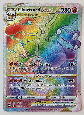Brilliant Stars Charizard VSTAR Secret Rare Rainbow 174/172