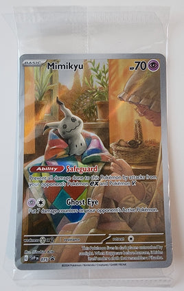 Paldean Fates Mimikyu Black Star Promo 075 Sealed