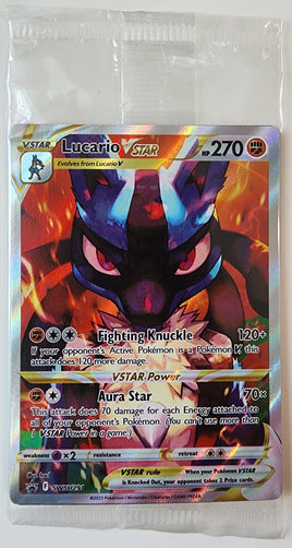Sword & Shield Lucario VSTAR Black Star Promo SWSH291 Sealed