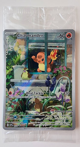 Scarlet & Violet Obsidian Flames Charmander Pokémon Center Black Star Promo 044 Sealed (Copy)