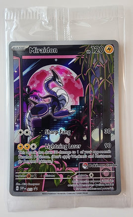 Scarlet & Violet Miraidon Pokémon Center Black Star Promo 013 Sealed