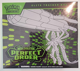 pokemon evolutions elite trainer box card list Pokémon TCG: Mega Evolution-Perfect Order Elite Trainer Box| The TCG Realm