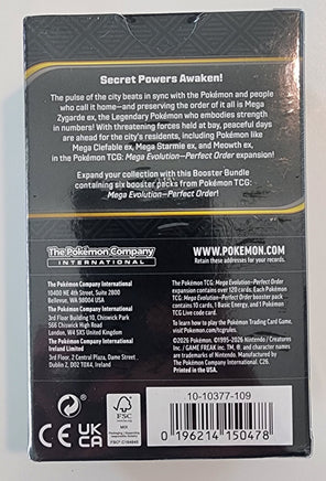 Pokemon Mega Evolutions Perfect Order Booster Bundle