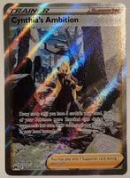 Pokémon Crown Zenith Cynthia's Ambition #GG60