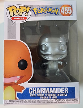 Funko POP Games Metallic Charmander #455