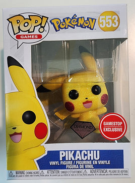Funko POP Games Diamond Pikachu Gamestop Exclusive #553