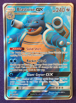 Pokémon Blastoise GX Black Star Promo SM189