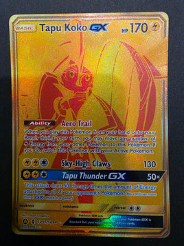 Pokémon Hidden Fates Tapu Koko GX SV93