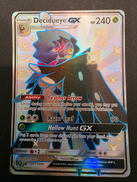 Pokémon Hidden Fates Decidueye GX SV47