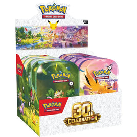 Pokémon TCG: 30th Anniversary Mini Tin Display Pre-Order