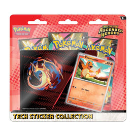 Pokémon TCG: Mega Evolution-Ascended Heroes Tech Sticker Collection (Charmander)