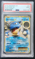 Pokémon XY Evolutions Blastoise EX #21 PSA 9