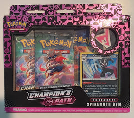 Pokémon TCG: Champion's Path Spikemuth Gym Pin Collection