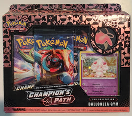 Pokémon TCG: Champion's Path Ballonlea Gym Pin Collection (Glue is Broken)