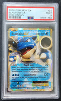 Pokémon XY Evolutions Blastoise EX #21 PSA9